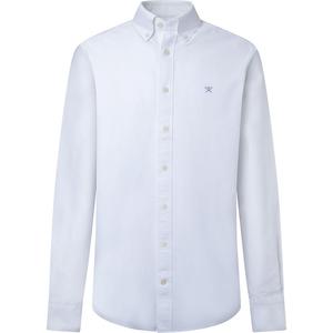 Рубашка с длинным рукавом Hackett Washed Oxford, белый