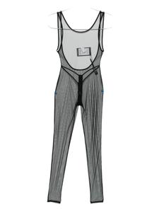 Сетчатый комбинезон Maison Close Pure Tentation, черный