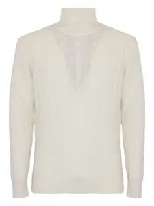 Водолазка с косичной вязкой Kangra, нейтральный