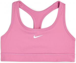 Бюстгальтер Nike Kids Dri-FIT Swoosh Bra, цвет Magic Flamingo/White