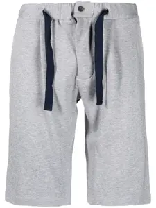 Меланжевые шорты с кулиской Paul & Shark, синий