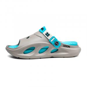 LEXON Мужские пляжные сандалии черно-серые, цвет Gray