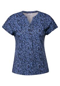 Рубашка CECIL, темно-синий/светло-синий