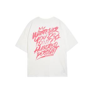 Футболка с круглым вырезом и короткими рукавами унисекс RIGORER, экрю