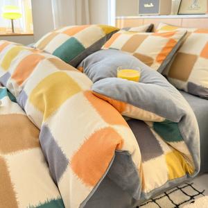 LUOLAI HOME Комплект постельного белья 3 предмета, 155x210 см, простыня