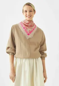 Жаккардаус с блюменмустерским фуляром Codello, Rot