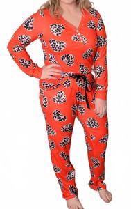 Комплект домашней одежды Leopard Heart в разноцветном принте Shirley Stone