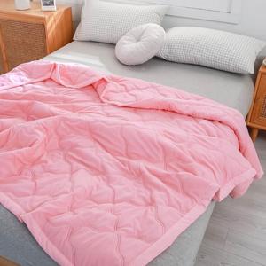 Antarctic Летнее одеяло 180х200 см, тонкое, моющееся, цвет розовый