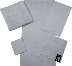 Рукавицы ROSS "Ощущение кашемира", (6 шт.), с волнистой каймой 16х22 см (6 шт.), цвет chromfarben