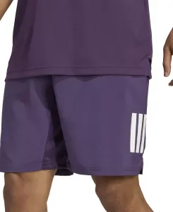 Мужские теннисные шорты Club Climacool с тремя полосками 7" Adidas, фиолетовый