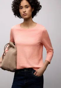 Топ с длинными рукавами gestreiftes Street One, Orange