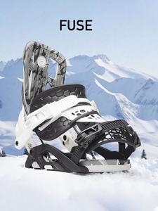 Head Мужские крепления NIDECKER Quick-Release FLOW для сноуборда, профессиональная модель с системой натяжения FUSE Steel Wire, белые с черной головкой, размер L