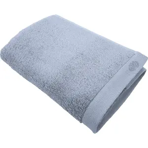 Махровое полотенце для душа Botanic Deluxe, очень мягкое, произведено в Австрии, нейтральное модальное волокно из бука Framsohn Frottier, Blau-jeansblau-hellblau