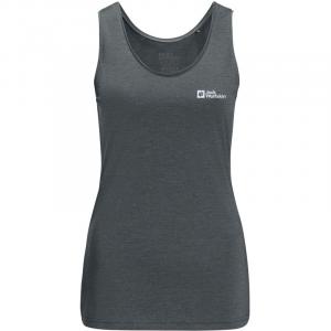 Рубашка кросстрейл танк с Jack Wolfskin, черный