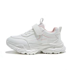 Детские кроссовки с низким верхом, устойчивые к ударам и истиранию, для детей от 3 до 7 лет Babaya, белый/розовый