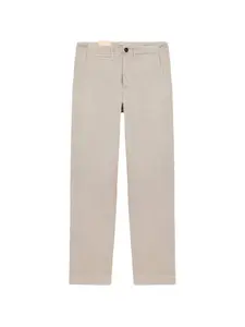 Брюки с пуговицей Wallace Fortela, бежевый