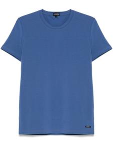 Футболка с круглым вырезом Zegna, синий