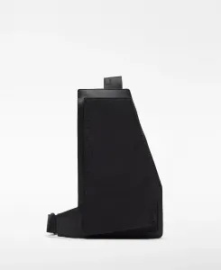 Мужская сумка через плечо комбинированного типа Adolfo Dominguez, черный