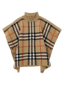 Двусторонняя накидка 'Isobel' BURBERRY, бежевый