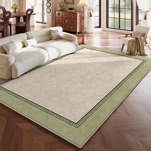 Budis Ковер 240х340 см из искусственной шерсти, пасторальный стиль, водостойкий и устойчивый к пятнам, для гостиной/спальни, S Faux Wool-Ziyun [Customized, No Returns Or Exchanges]