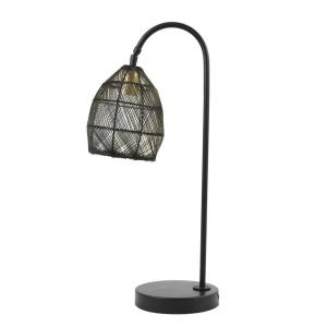 Настольная лампа Light & Living Meya, черный - сталь - 18 x 60 x 23 см