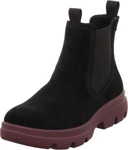 Женские современные ботинки Legero до середины голени, Black 0000.