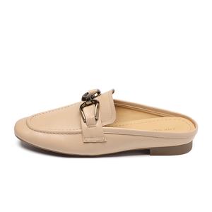 ZHR Закрытые тапочки женские абрикос, цвет Apricot