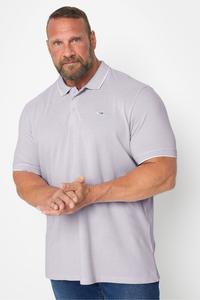 Рубашка-Поло с короткими рукавами Birdseye Badrhino Big & Tall, фиолетовый