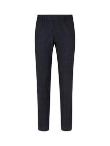 Узкие брюки со складками STRELLSON Kynd, темно-синий