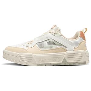 Нескользящие, износостойкие, легкие, низкие кроссовки, женские, цвета экрю 361°, Ecru