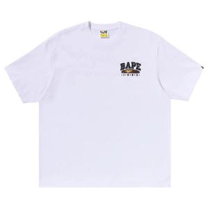 Футболка BAPE Hand Draw Relaxed Fit Tee, White