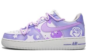 Кроссовки Air Force 1 для скейтбординга, унисекс, низкие, темно-фиолетовый Nike