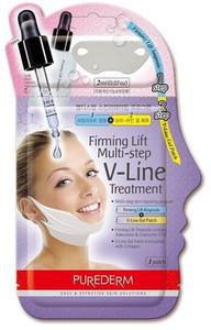 Двухэтапное укрепляющее средство для подбородка Purederm