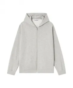 Толстовка на молнии "Тедди" Ganni, серый