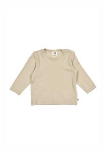 Футболка с длинным рукавом Müsli by GREEN COTTON, бежевый