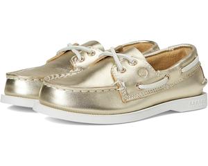 Детские лодочники Sperry Authentic Original (Little Kid/Big Kid) Sperry Kids, Metallic Gold