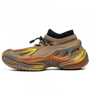 Grumpy ram Дышащие влагоотводящие полувысокие повседневные туфли мужские абрикос, цвет Apricot