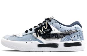 Кроссовки Nike SB Force 58 Skateboarding Shoes Unisex Low-top Black, белый