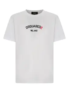 Футболка с логотипом Dsquared2, белый