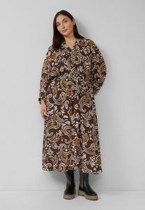 Платье s.Oliver Day dress, Dunkelbraun/Brown