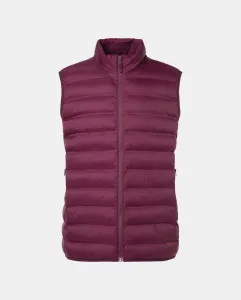Мужская легкая пуховая жилетка Green Coast, фиолетовый