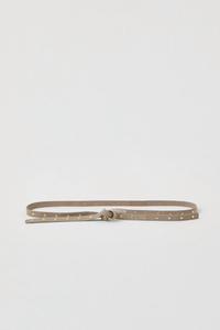 Поясной ремень с заклепками из гипса бежевого цвета CLOSED