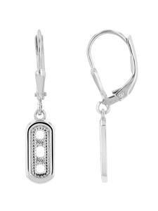 Adeliás Женский кулон из серебра 925 пробы с кубическим цирконием в серебряной оправе