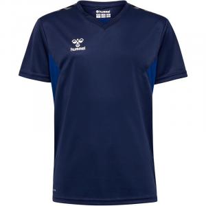 Shirt hmlauthentic pl jersey s/s kids Hummel, синий