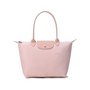 Сумка-шопер Le Pliage Canvas With Leather малого размера для женщин, цвет вишневый розовый LONGCHAMP