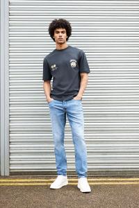 Джинсы облегающего кроя River Island, синий