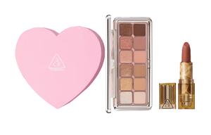 Набор теней для век 12 цветов и прозрачных помад 3CE