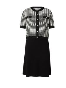 Morgan Вязаное платье 'RESA' в черном цвете