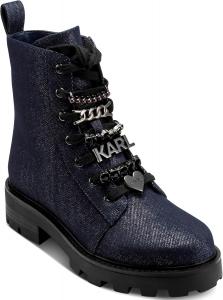 Женские повседневные ботинки KARL LAGERFELD для холодной погоды Mela-Combat, Dark Navy