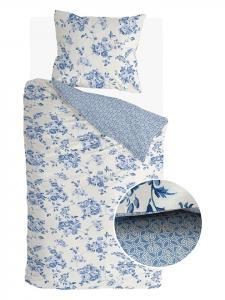 Комплект постельного белья Dutch Delight синего цвета Walra, 135x200 см